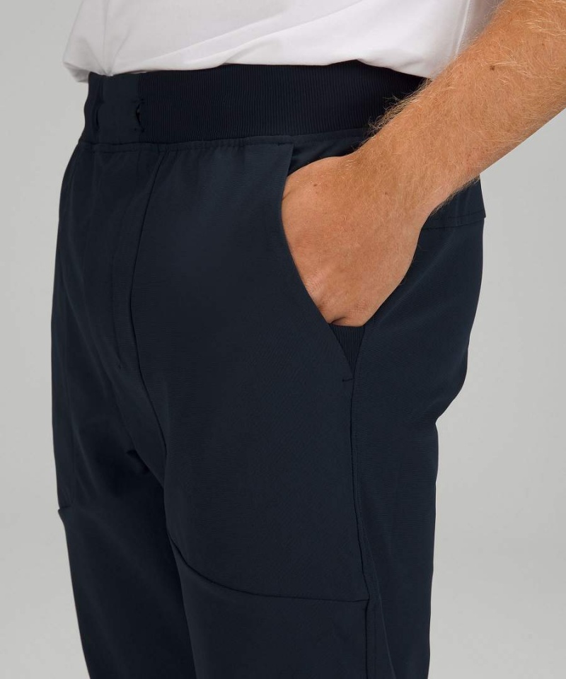 Lululemon ABC Höga Joggingbyxor Herr Marinblå Sverige | ZFJNBO395