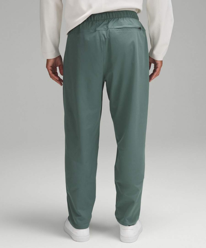 Lululemon ABC Pull-On Joggingbyxor Herr Mörkgröna Sverige | CEDKBS762