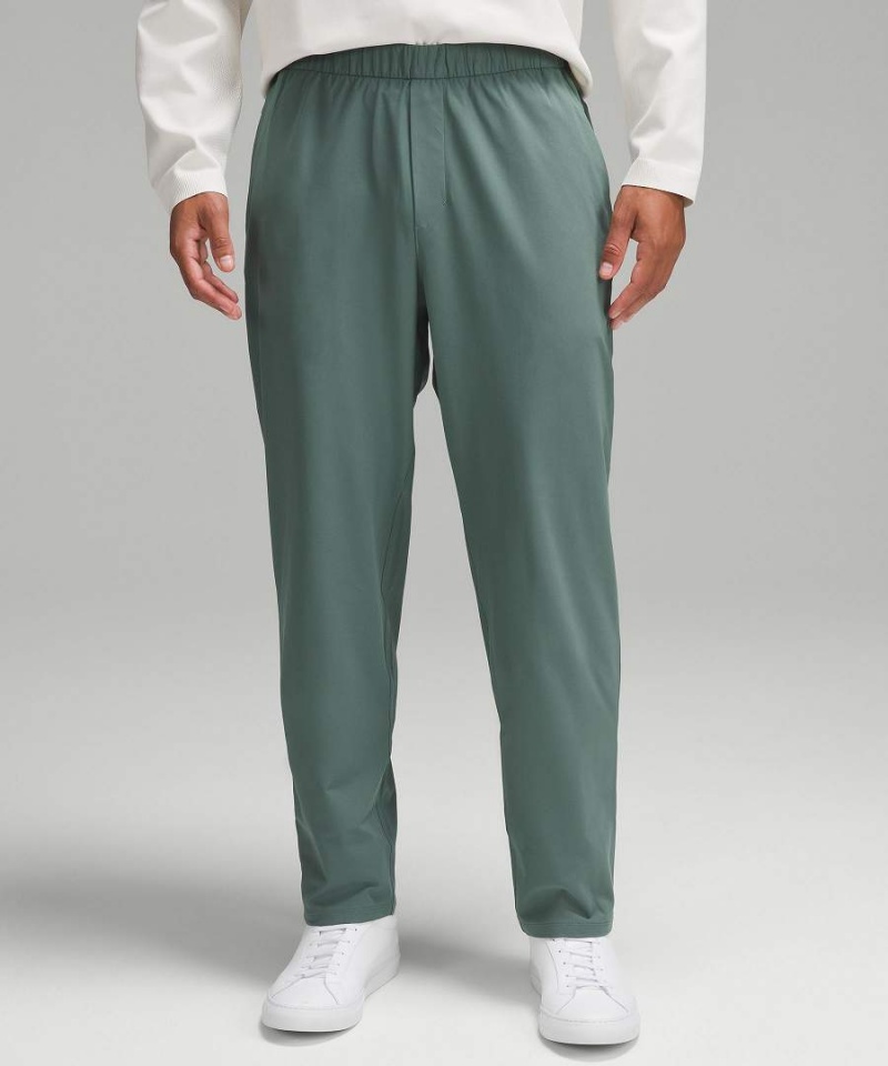 Lululemon ABC Pull-On Joggingbyxor Herr Mörkgröna Sverige | CEDKBS762