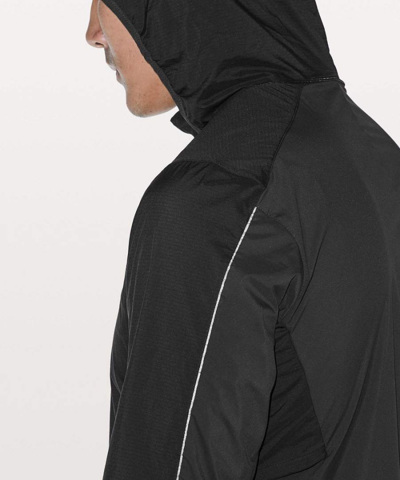 Lululemon Active Jackor Herr Svarta Sverige | PCZTYI172