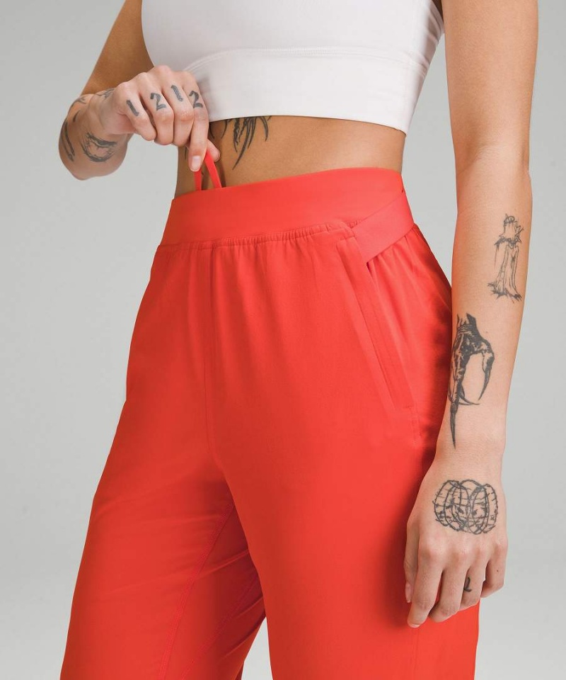 Lululemon Adapted State High-Rise Airflow Joggingbyxor Dam Orange Sverige | FSRECY157