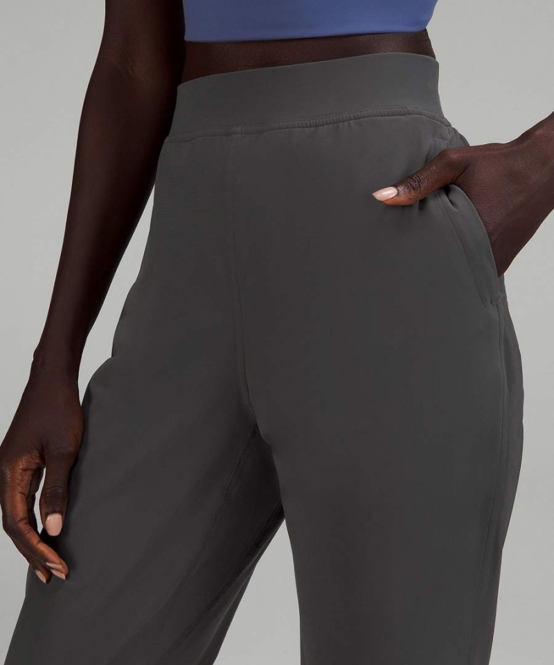 Lululemon Adapted State High-Rise Cropped Joggingbyxor Dam Marinblå Sverige | DAHKEY142