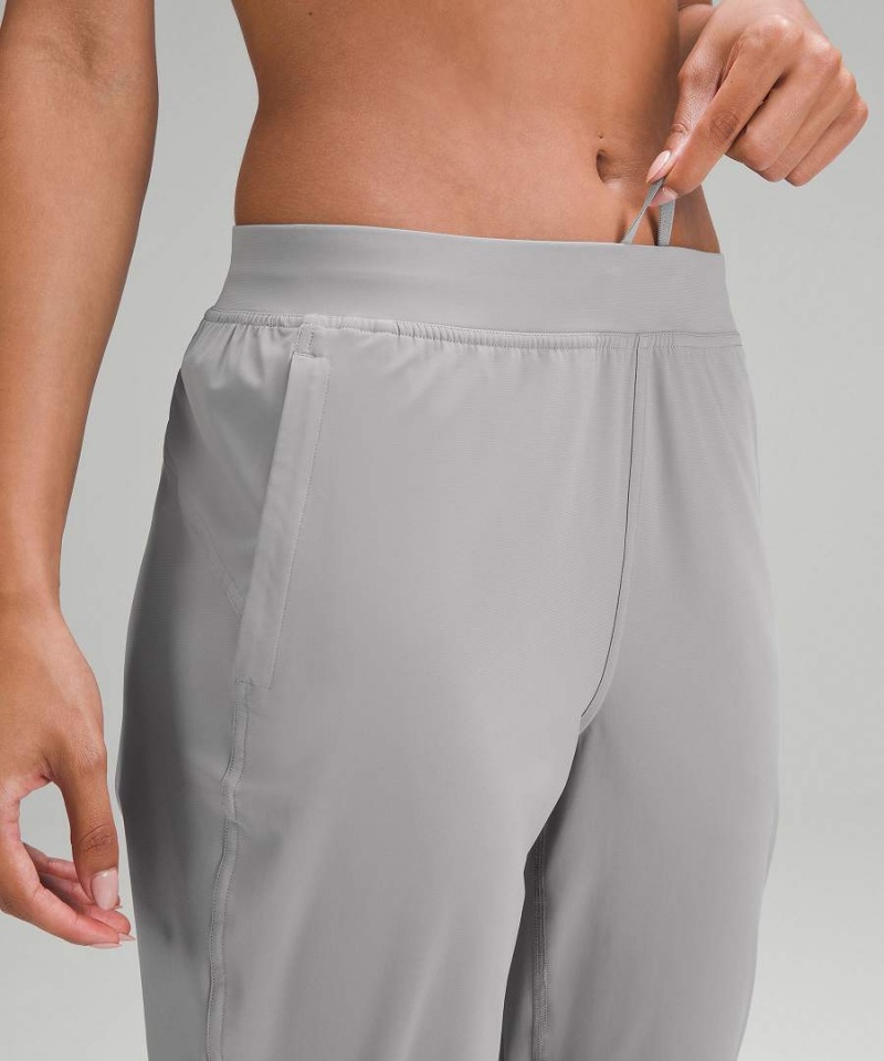 Lululemon Adapted State High-Rise Cropped Joggingbyxor Dam Grå Sverige | PEMSQV105