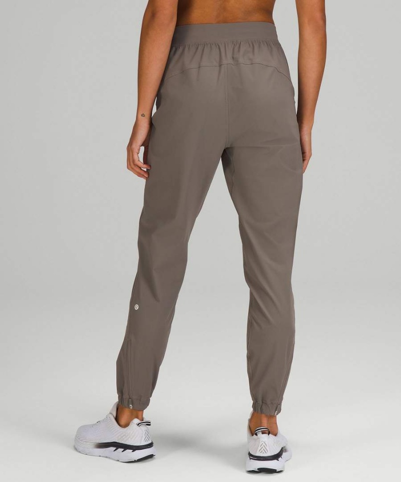 Lululemon Adapted State High-Rise Full Length Joggingbyxor Dam Grå Sverige | DOICGB385