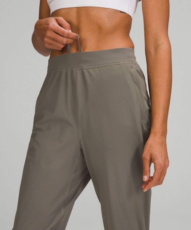 Lululemon Adapted State High-Rise Full Length Joggingbyxor Dam Grå Sverige | DOICGB385