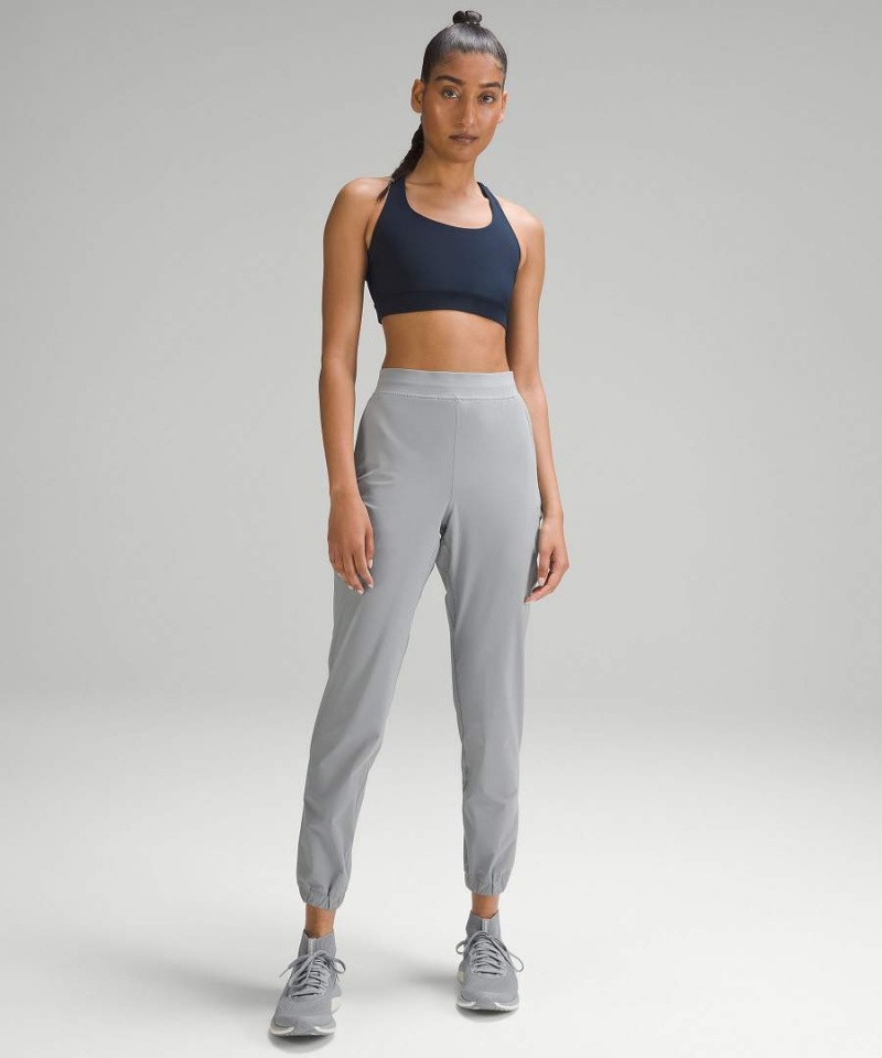 Lululemon Adapted State High-Rise Full Length Joggingbyxor Dam Grå Sverige | YZEJFO579