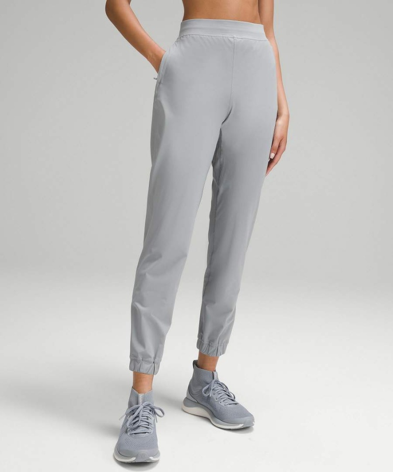 Lululemon Adapted State High-Rise Full Length Joggingbyxor Dam Grå Sverige | YZEJFO579