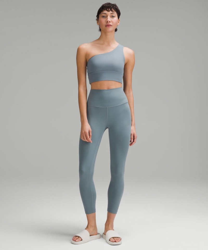 Lululemon Align™ Asymmetrical Bra Light Support, A/B Cup Sport BH Dam Blå Sverige | LPNWMX962