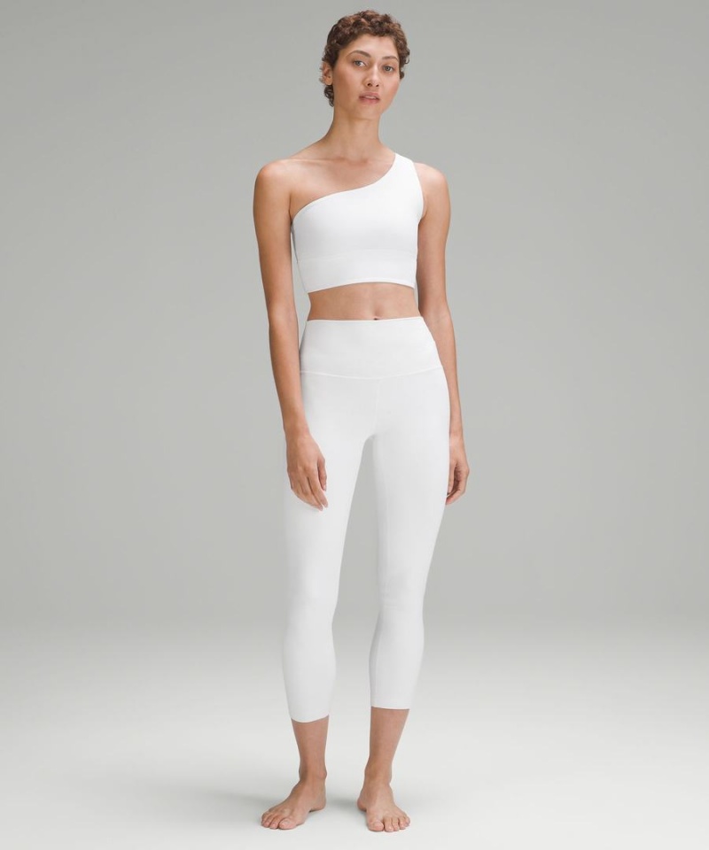 Lululemon Align™ Asymmetrical Bra Light Support, A/B Cup Sport BH Dam Vita Sverige | SRFQPX752