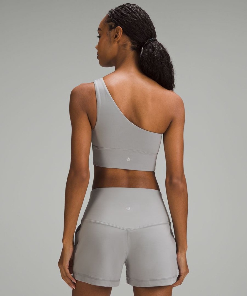 Lululemon Align™ Asymmetrical Bra Light Support, A/B Cup Sport BH Dam Grå Sverige | GCQEPD913