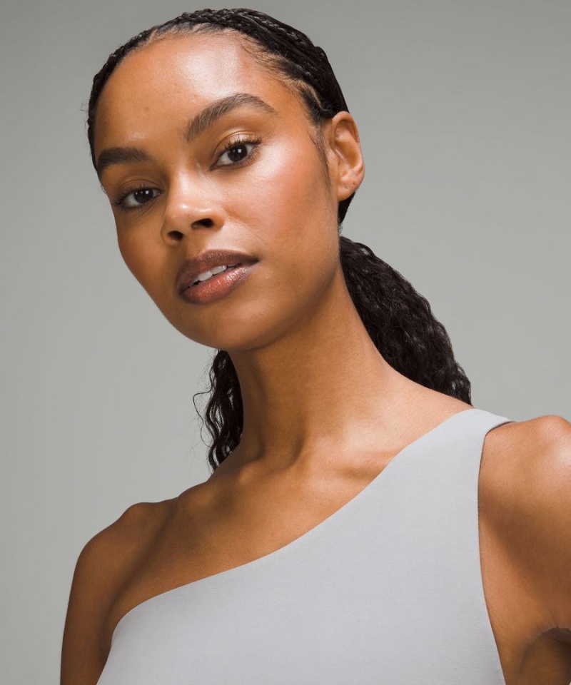 Lululemon Align™ Asymmetrical Bra Light Support, A/B Cup Sport BH Dam Grå Sverige | GCQEPD913