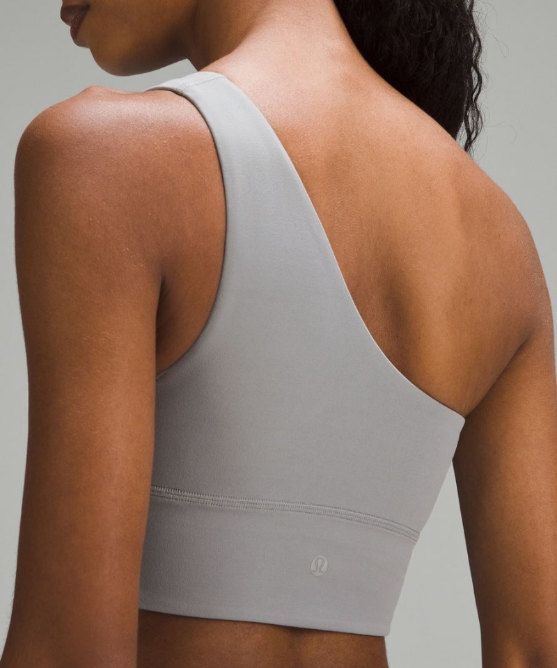 Lululemon Align™ Asymmetrical Bra Light Support, A/B Cup Sport BH Dam Grå Sverige | GCQEPD913