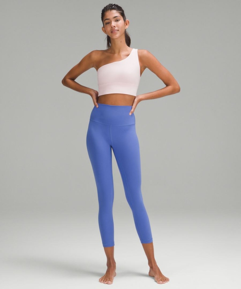 Lululemon Align™ Asymmetrical Bra Light Support, A/B Cup Sport BH Dam Rosa Sverige | GOEFXM942