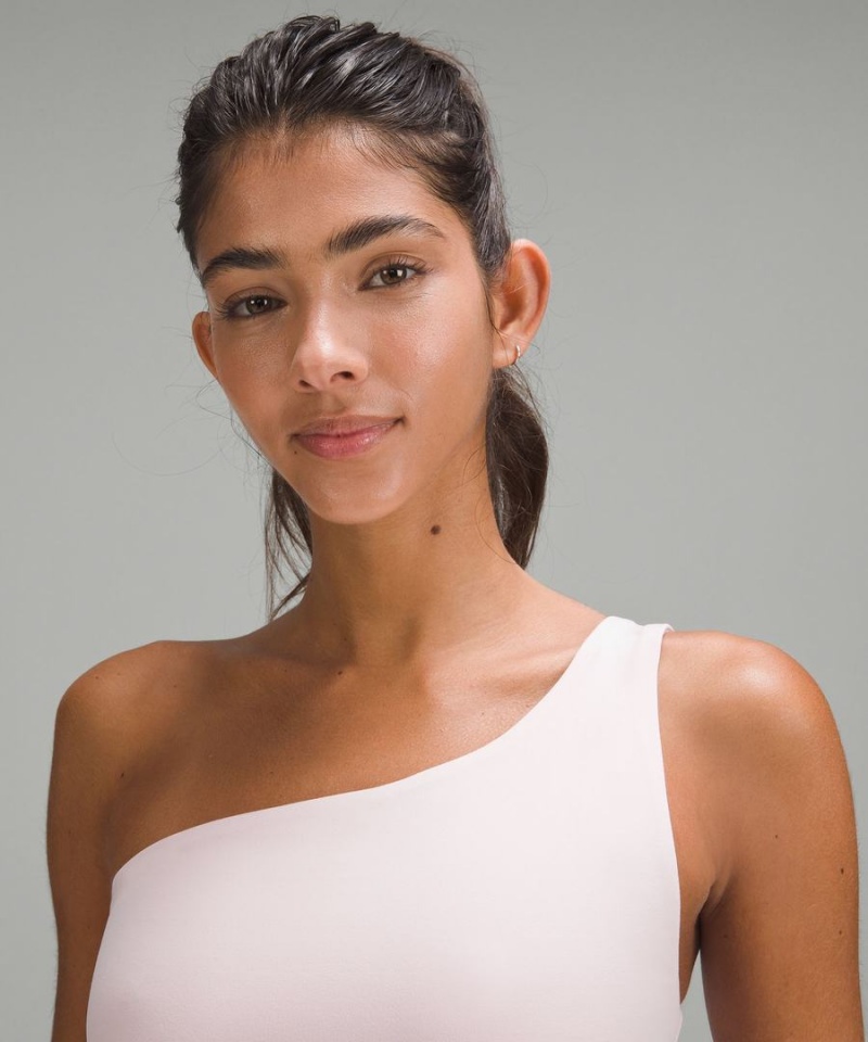 Lululemon Align™ Asymmetrical Bra Light Support, A/B Cup Sport BH Dam Rosa Sverige | GOEFXM942