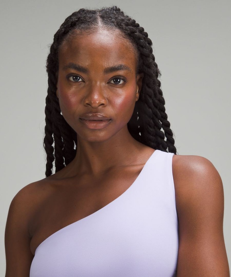 Lululemon Align™ Asymmetrical Bra Light Support, C/D Cup Sport BH Dam Lila Sverige | AMBXPN647