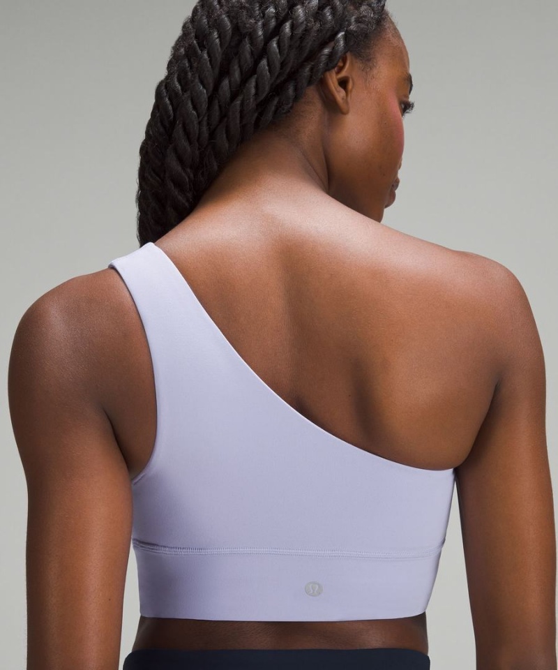 Lululemon Align™ Asymmetrical Bra Light Support, C/D Cup Sport BH Dam Lila Sverige | AMBXPN647