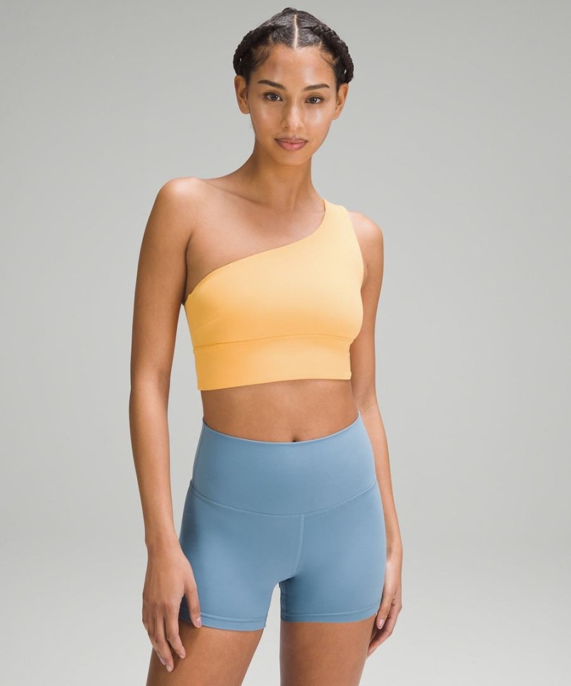 Lululemon Align™ Asymmetrical Bra Light Support, C/D Cup Sport BH Dam Mango Sverige | OPFMQW907