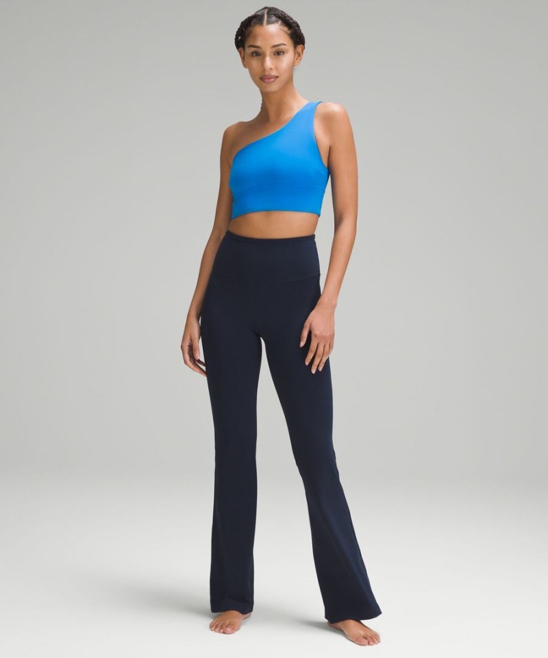 Lululemon Align™ Asymmetrical Bra Light Support, C/D Cup Sport BH Dam Blå Sverige | ABYONE083