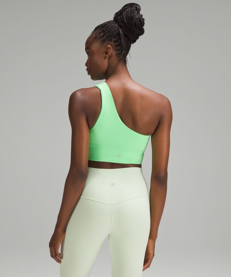 Lululemon Align™ Asymmetrical Bra Light Support, C/D Cup Sport BH Dam Turkos Sverige | TMDYHX285