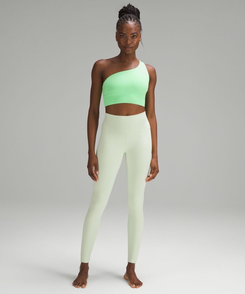 Lululemon Align™ Asymmetrical Bra Light Support, C/D Cup Sport BH Dam Turkos Sverige | TMDYHX285