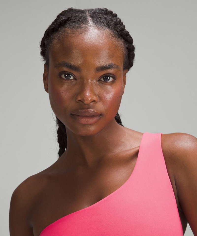 Lululemon Align™ Asymmetrical Bra Light Support, C/D Cup Sport BH Dam Röda Sverige | LAVZRS679