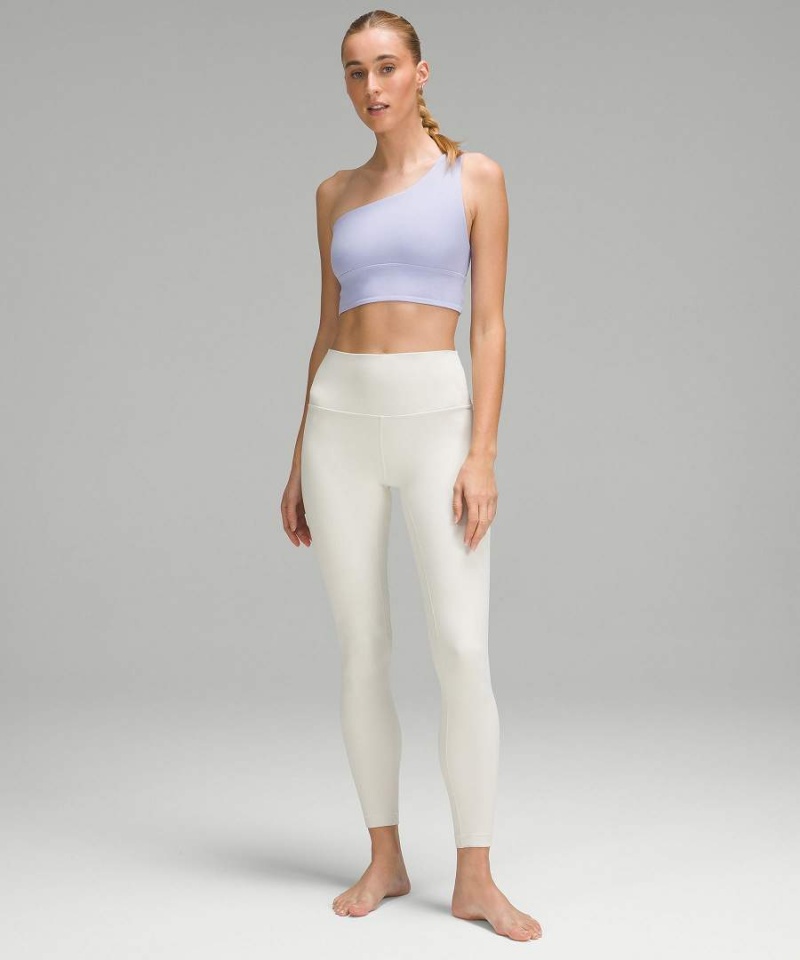 Lululemon Align™ Asymmetrical Bra Light Support, A/B Cup Sport BH Dam Lila Sverige | MQBLJZ021