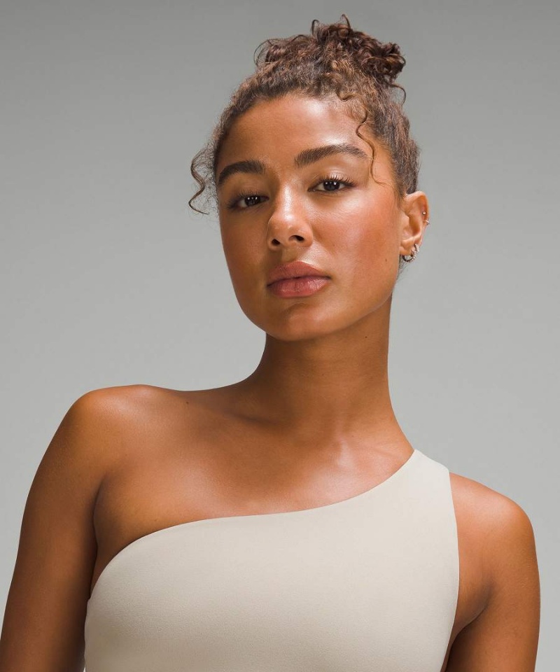 Lululemon Align™ Asymmetrical Bra Light Support, A/B Cup Sport BH Dam Grå Sverige | AMHDSU927