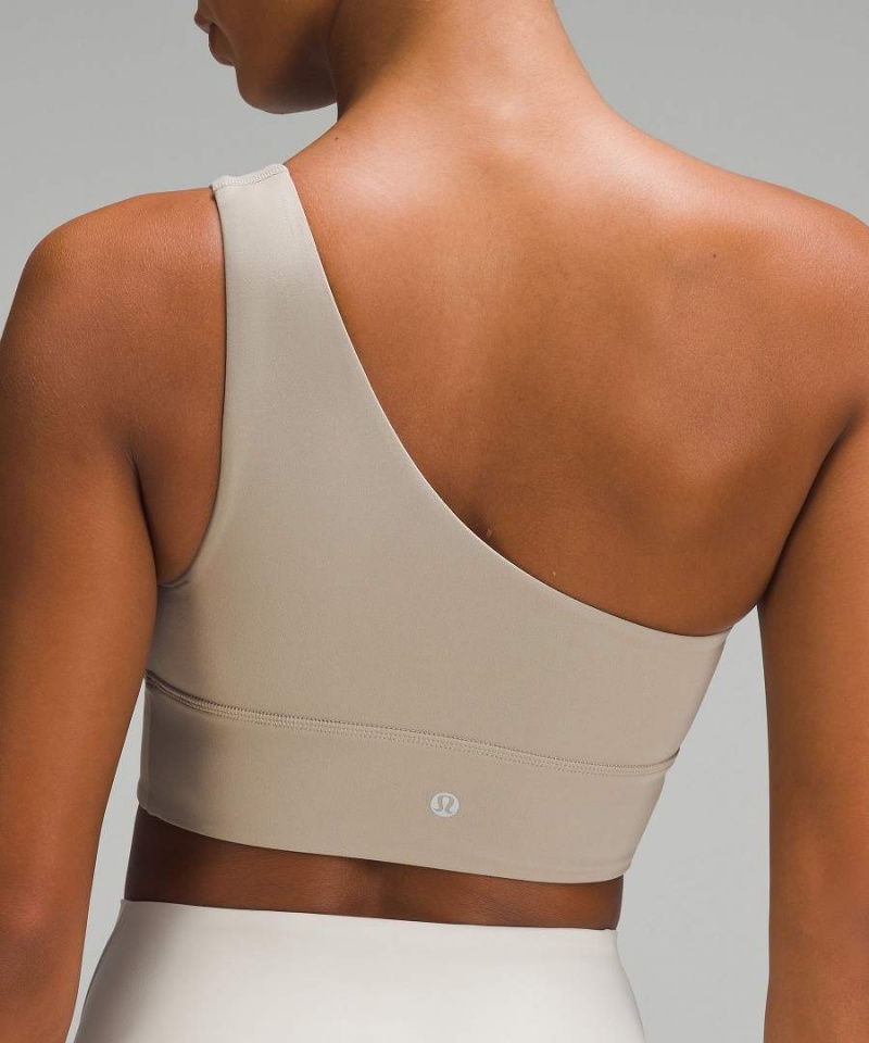 Lululemon Align™ Asymmetrical Bra Light Support, A/B Cup Sport BH Dam Grå Sverige | AMHDSU927