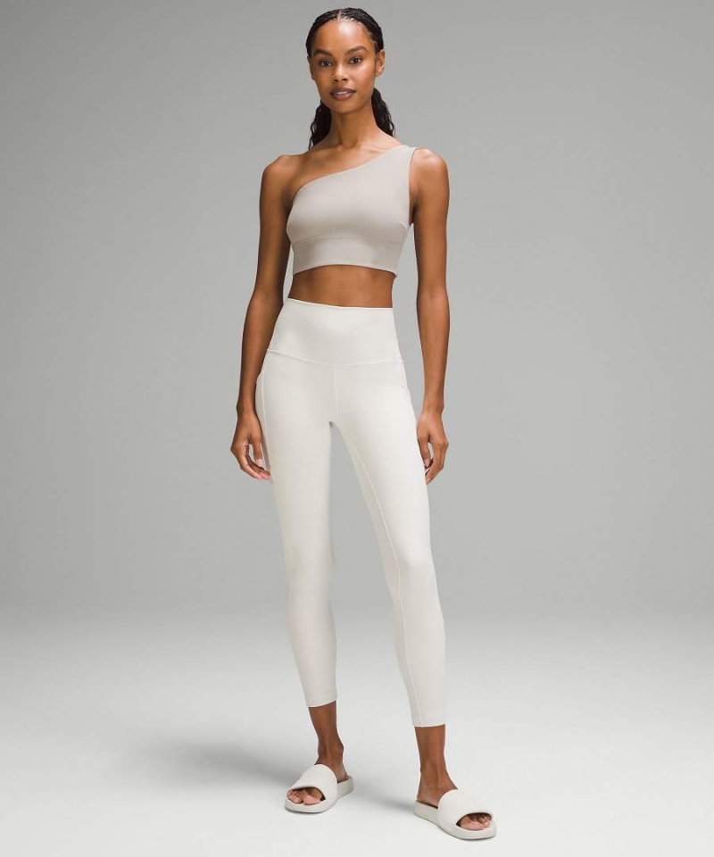 Lululemon Align™ Asymmetrical Bra Light Support, C/D Cup Sport BH Dam Grå Sverige | WNYPQV073