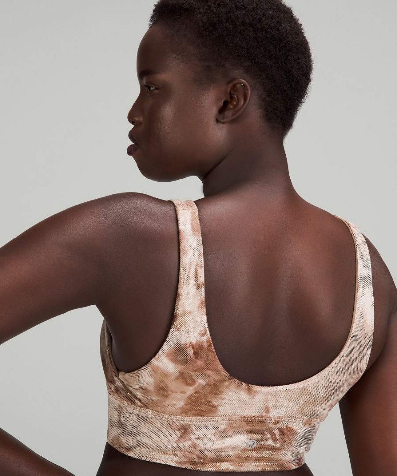 Lululemon Align™ Bra Shine Light Support, A/B Cup Sport BH Dam Ljusgröna Sverige | FZEHTN367