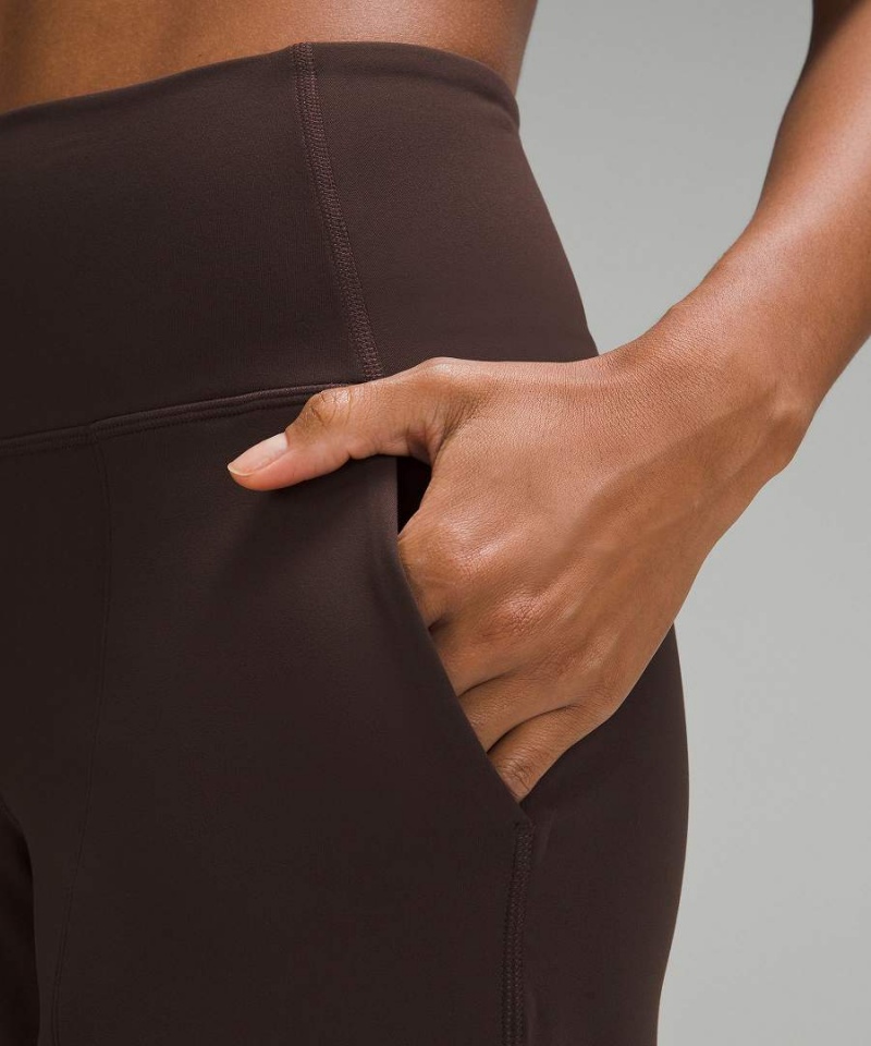Lululemon Align™ High-Rise Breda-Leg Höga Byxor Dam Svarta Sverige | WGSLHR189