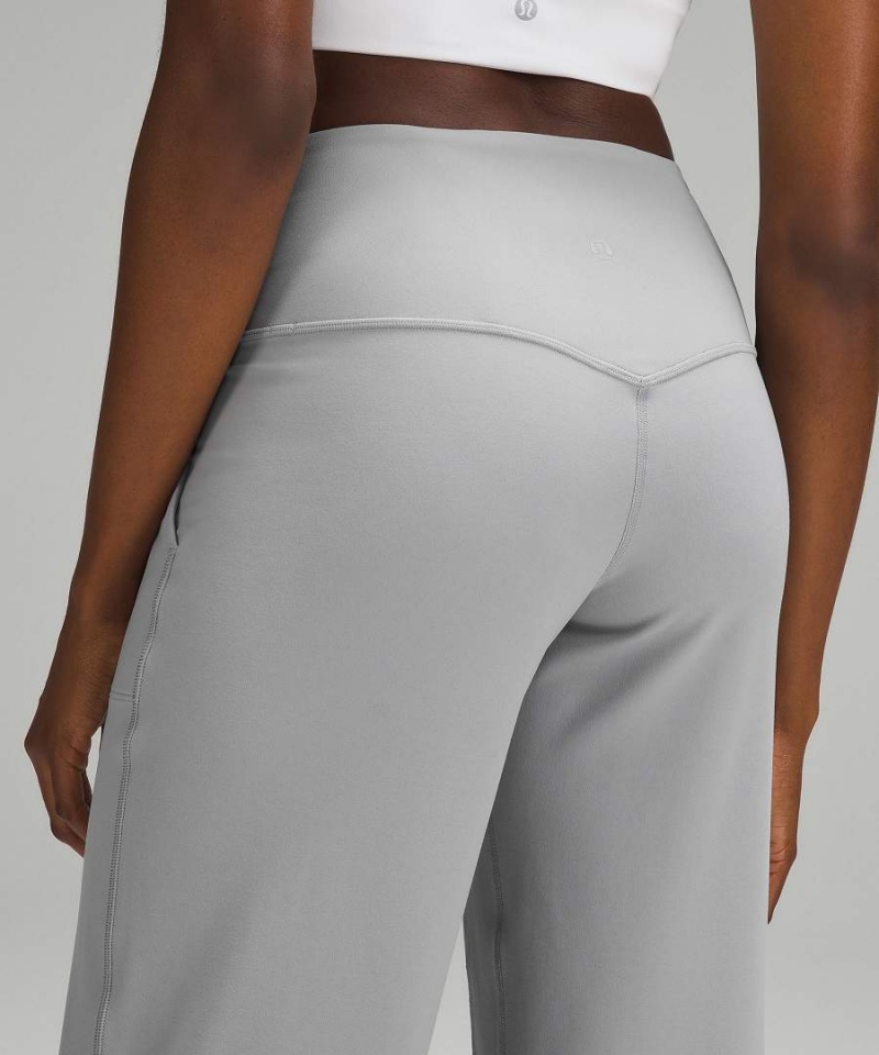 Lululemon Align™ High-Rise Breda-Leg Regular Tights Dam Grå Sverige | HMWGXI736