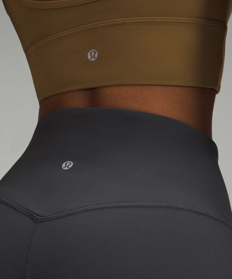 Lululemon Align™ High-Rise Breda-Leg Regular Tights Dam Mörkgrå Sverige | IEGFSL458
