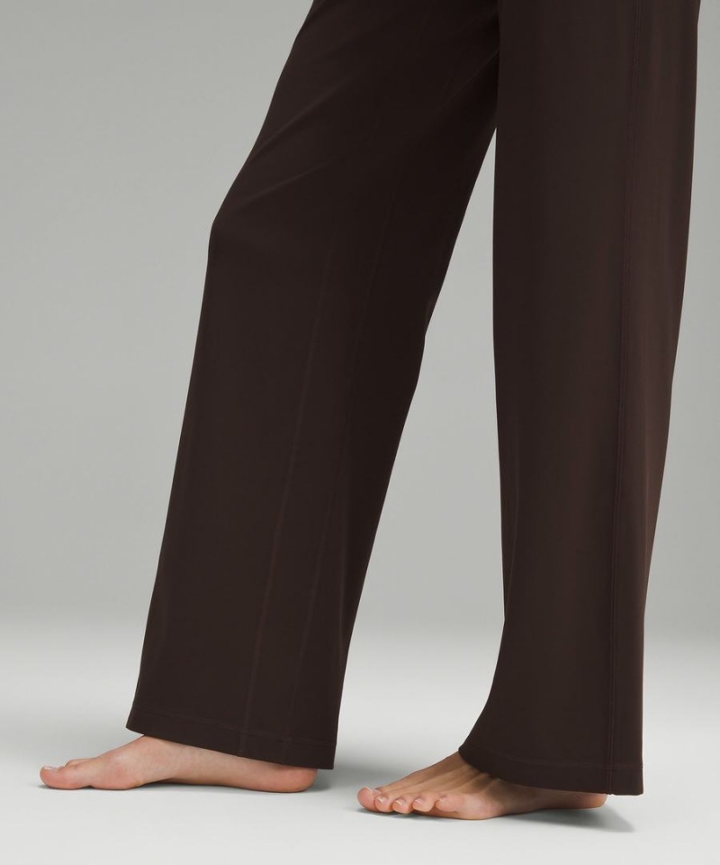 Lululemon Align™ High-Rise Breda-Leg Regular Tights Dam Choklad Sverige | XKFMQW064