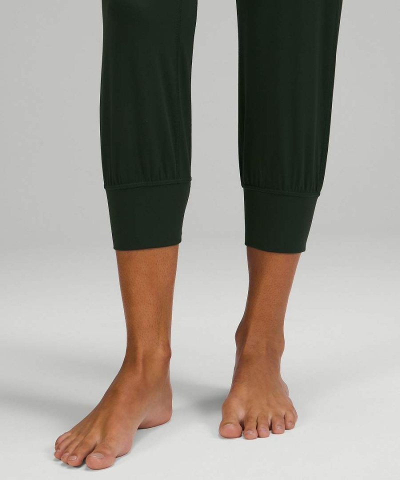 Lululemon Align™ High-Rise Cropped Joggingbyxor Dam Bruna Gröna Sverige | DMBHJY517