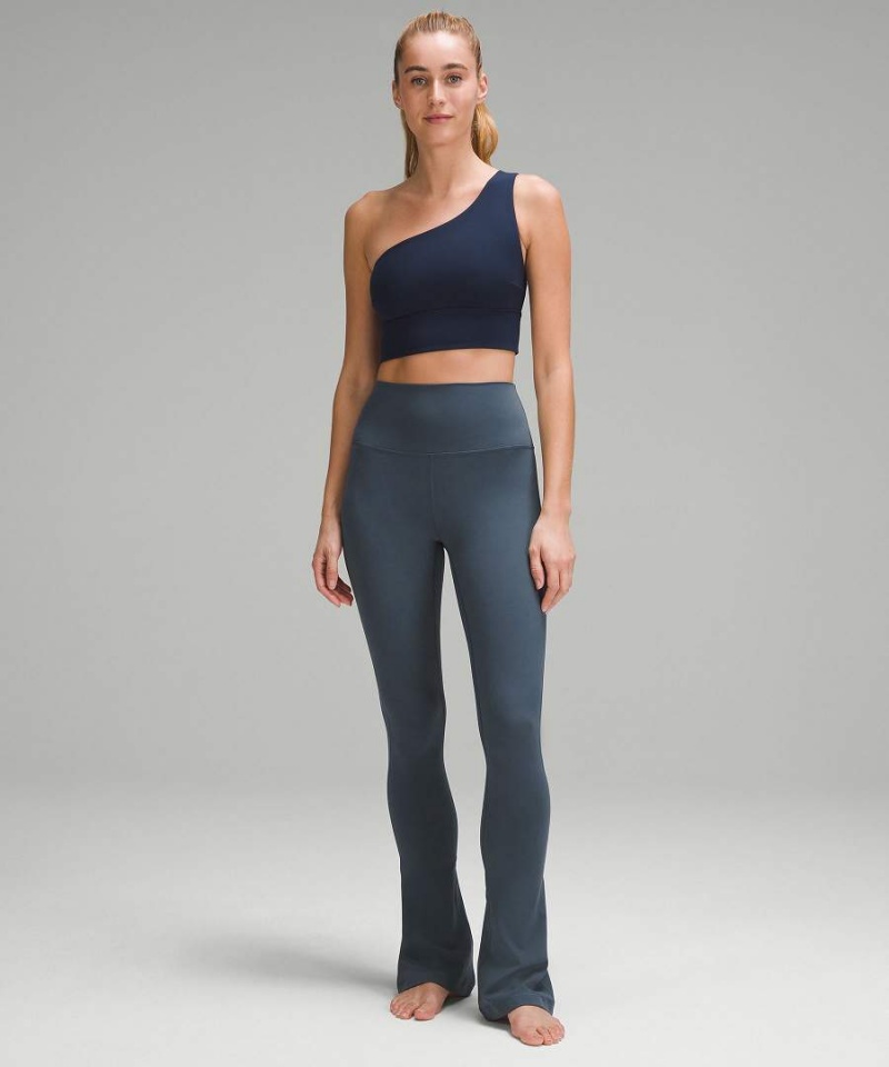 Lululemon Align™ High-Rise Mini-Flared Extra Korta Tights Dam Blå Sverige | XALYZC875