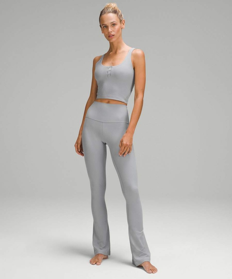 Lululemon Align™ High-Rise Mini-Flared Extra Korta Tights Dam Grå Sverige | ISMXBR107