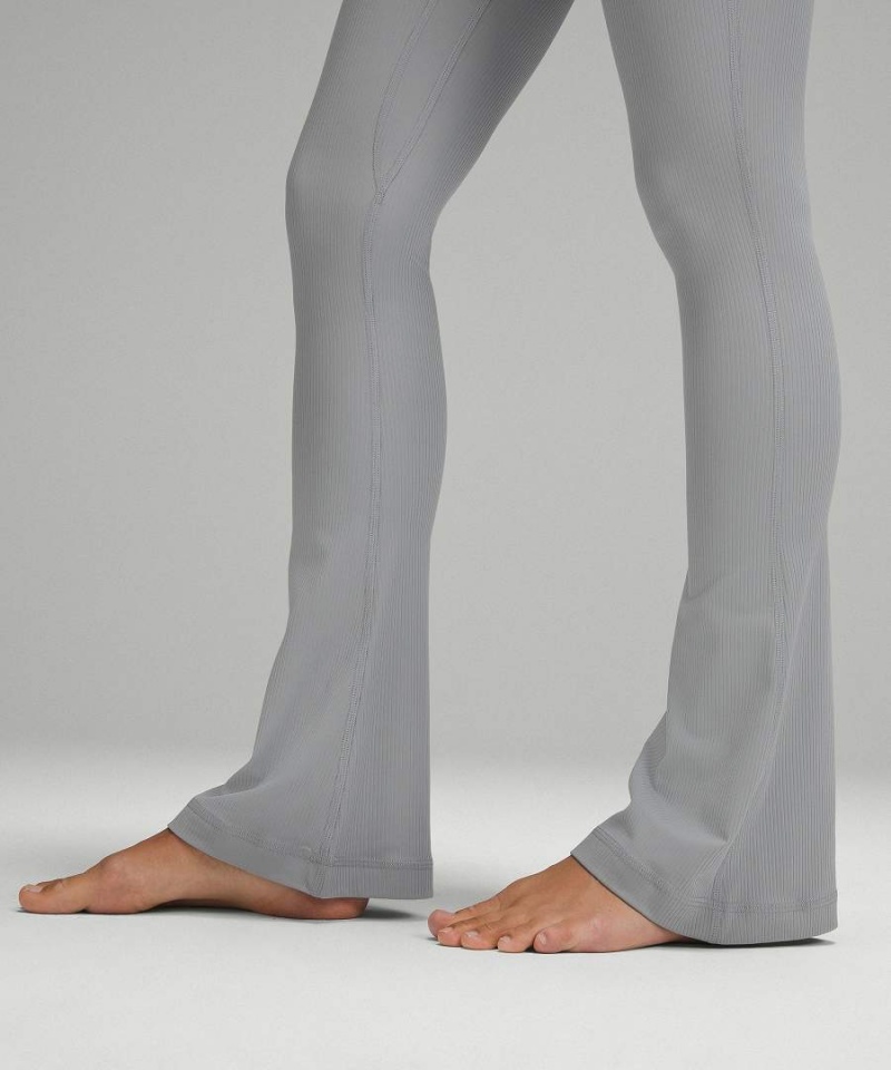 Lululemon Align™ High-Rise Mini-Flared Extra Korta Tights Dam Grå Sverige | ISMXBR107