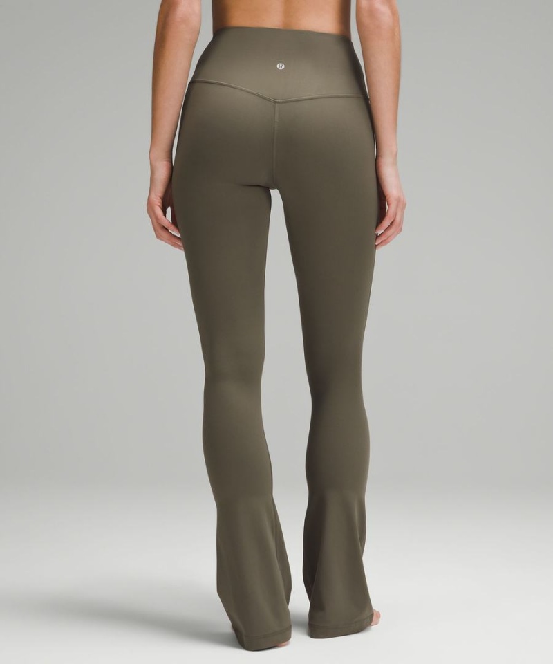 Lululemon Align™ High-Rise Mini-Flared Extra Korta Tights Dam Gröna Sverige | CZDEXB462