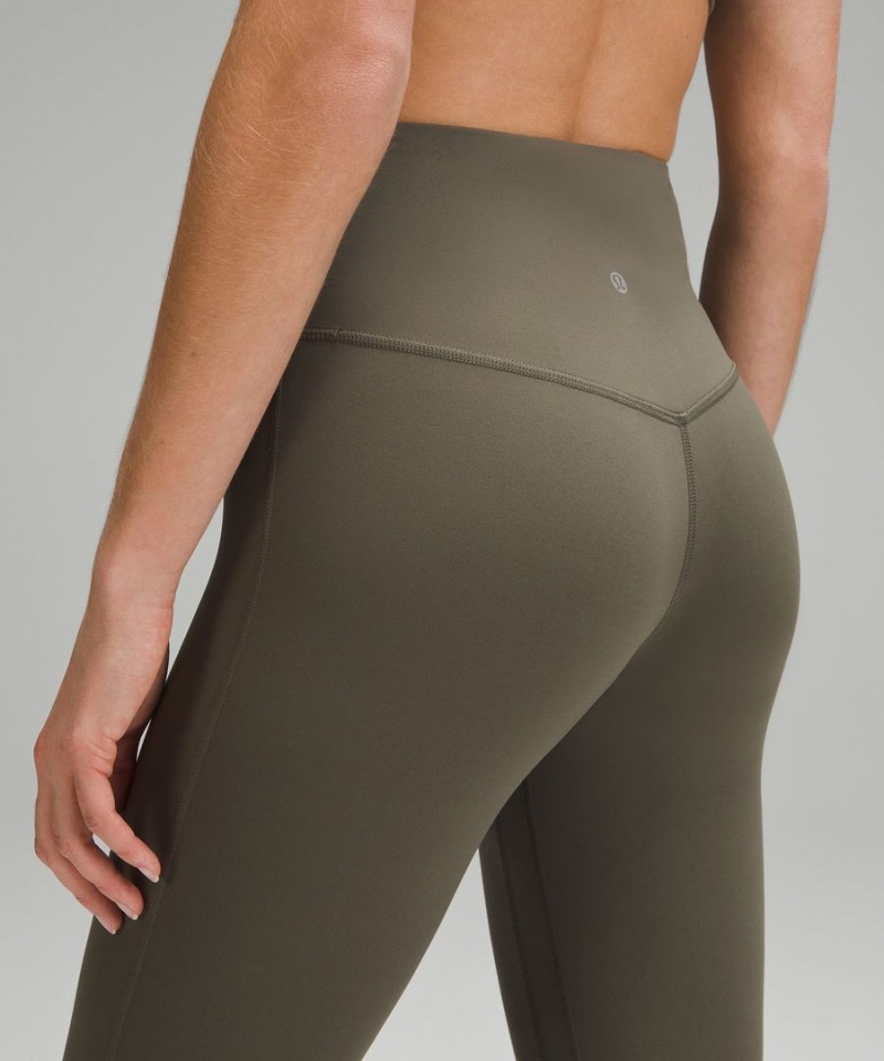 Lululemon Align™ High-Rise Mini-Flared Extra Korta Tights Dam Gröna Sverige | CZDEXB462