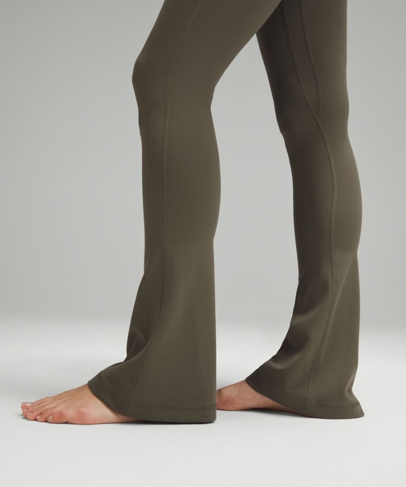 Lululemon Align™ High-Rise Mini-Flared Extra Korta Tights Dam Gröna Sverige | CZDEXB462