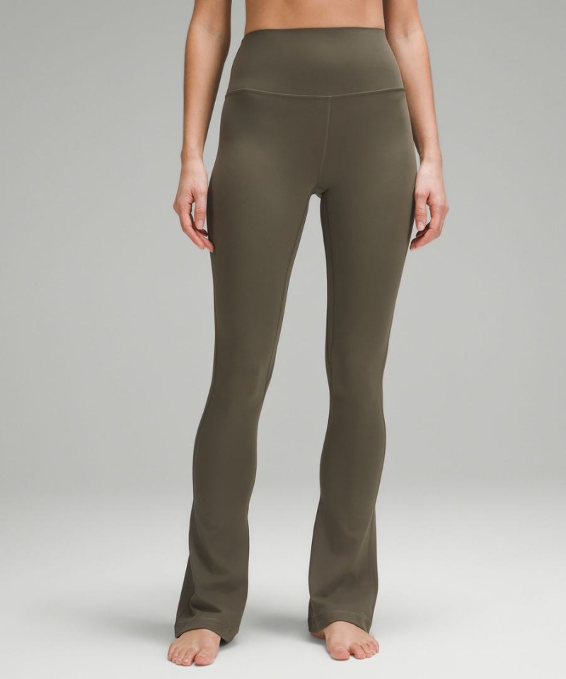 Lululemon Align™ High-Rise Mini-Flared Extra Korta Tights Dam Gröna Sverige | CZDEXB462