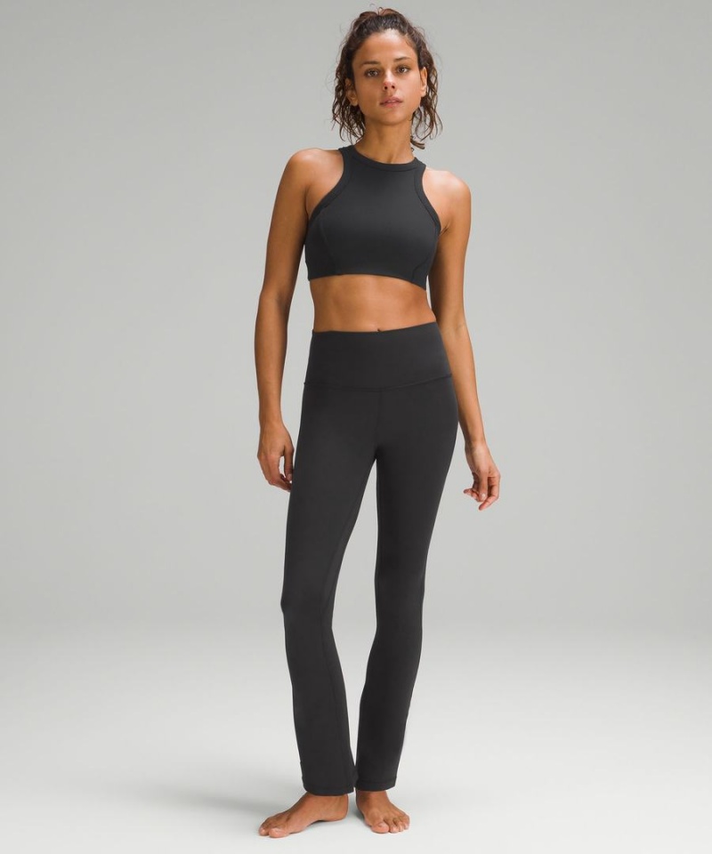 Lululemon Align™ High-Rise Mini-Flared Extra Korta Tights Dam Svarta Sverige | CKJESX134