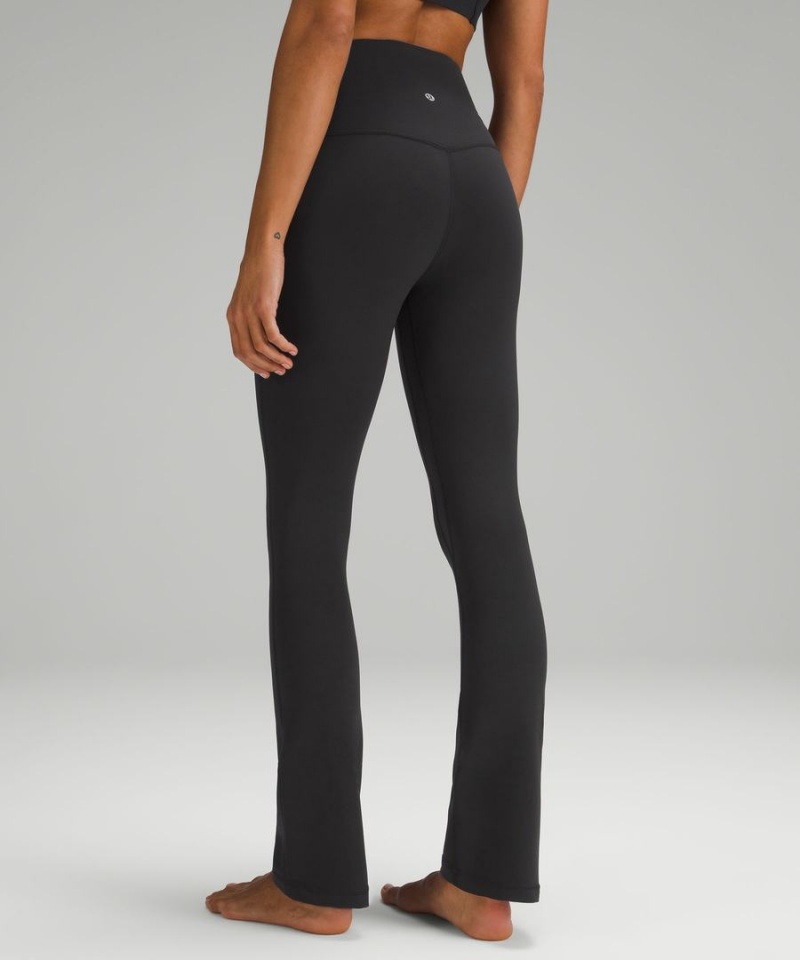 Lululemon Align™ High-Rise Mini-Flared Extra Korta Tights Dam Svarta Sverige | CKJESX134