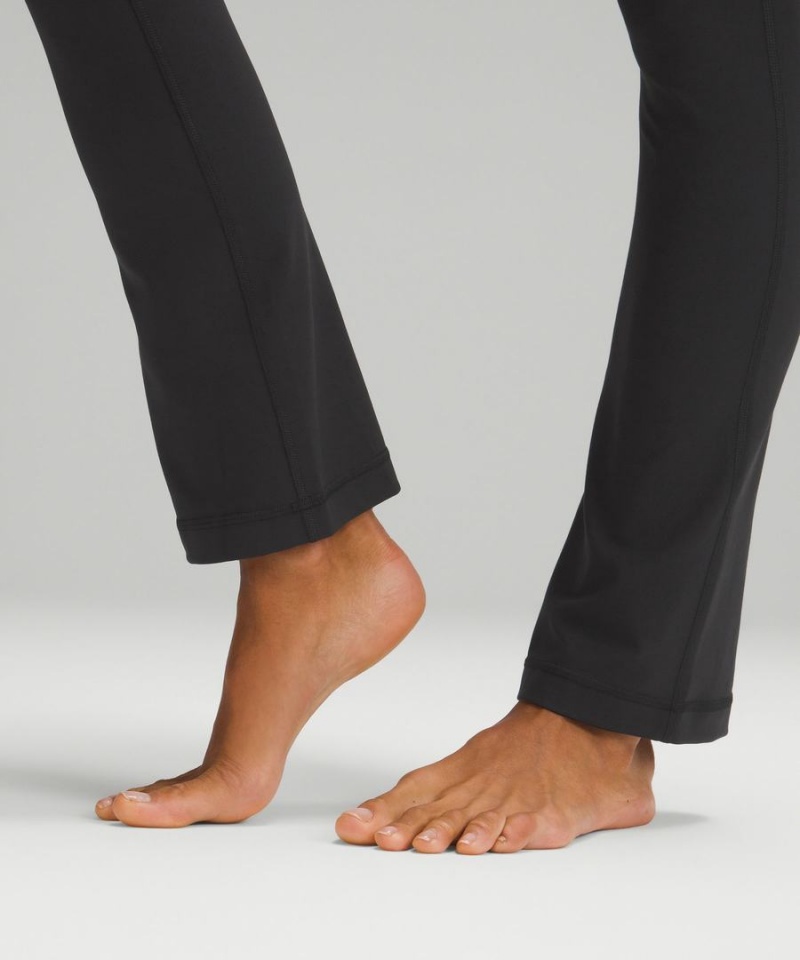 Lululemon Align™ High-Rise Mini-Flared Extra Korta Tights Dam Svarta Sverige | CKJESX134