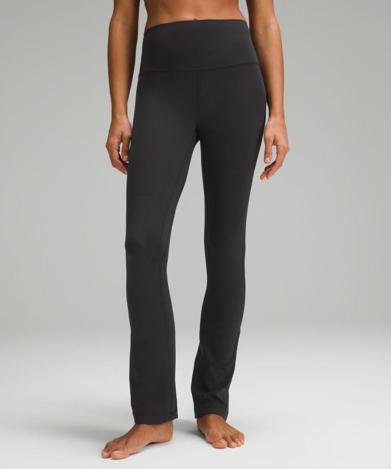 Lululemon Align™ High-Rise Mini-Flared Extra Korta Tights Dam Svarta Sverige | CKJESX134
