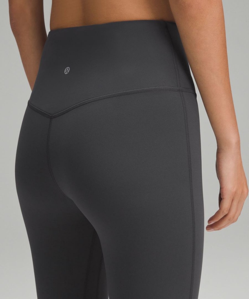 Lululemon Align™ High-Rise Mini-Flared Extra Korta Tights Dam Mörkgrå Sverige | TUHRXA417