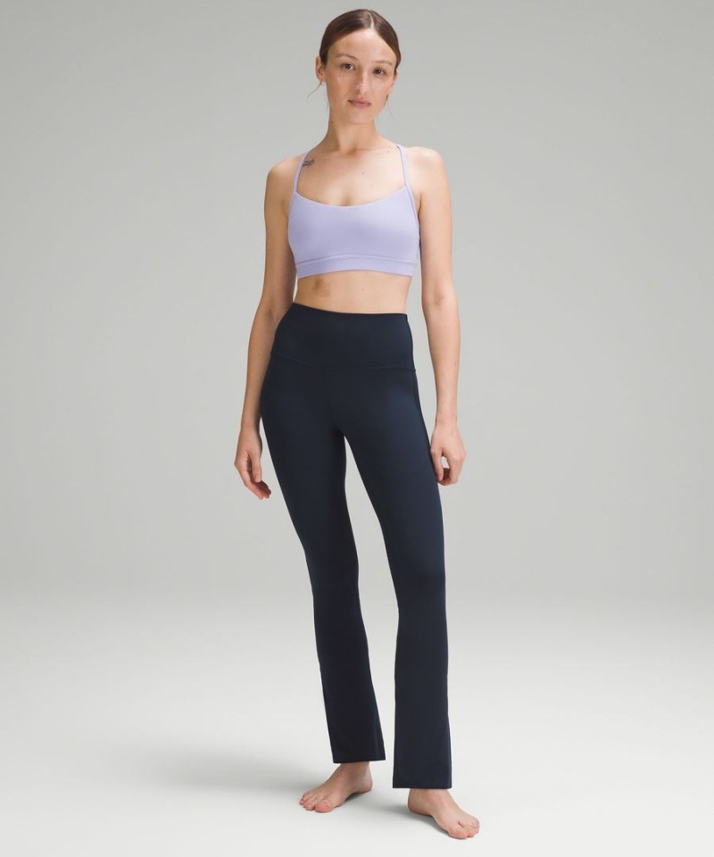 Lululemon Align™ High-Rise Mini-Flared Extra Korta Tights Dam Marinblå Sverige | NRMLTF435