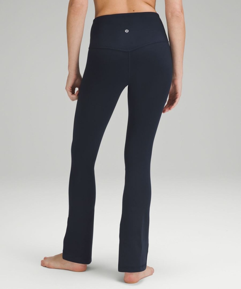 Lululemon Align™ High-Rise Mini-Flared Extra Korta Tights Dam Marinblå Sverige | NRMLTF435
