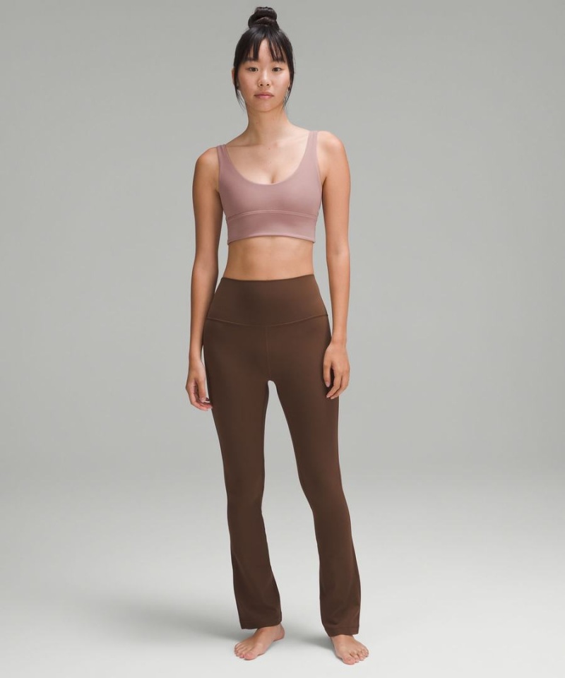 Lululemon Align™ High-Rise Mini-Flared Extra Korta Tights Dam Choklad Sverige | UDWJAB359